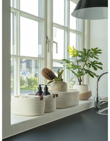Текстилни кошници в комплект от 3 бр. за баня 35x25x13 cm Jarana – House Nordic