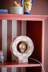 Розова настолна лампа (височина 23,5 cm) Vialini – Bloomingville