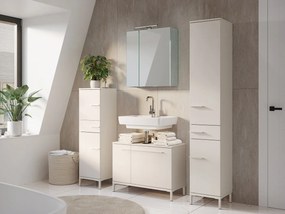 Сив шкаф за баня 60x71 cm – Germania