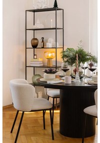 Кръгла сгъваема маса за хранене от дъб ø 115 cm Malaga - Bonami Selection
