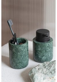 Тъмнозелен мраморен диспенсер за сапун 200 ml Marble – Mette Ditmer Denmark