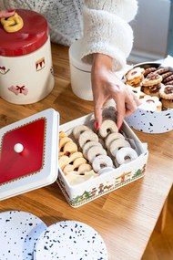 Метални кутии в комплект 3 бр. за торти Speckled – Premier Housewares