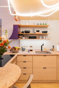 Черна/лилава глинена купичка 1 l Gastro Black/Purple – Bitz