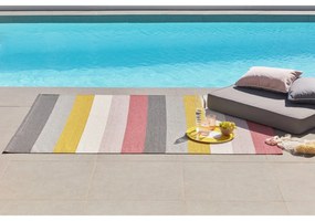 Възглавница за открито 38x58 cm Sunny Pale Rose – Pappelina