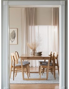 Естествена трапезна маса в дъбов декор , 215 x 96 cm Colonsay - Rowico