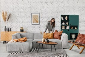 Черен алуминиев свещник, височина 20 cm Deeb - Bloomingville