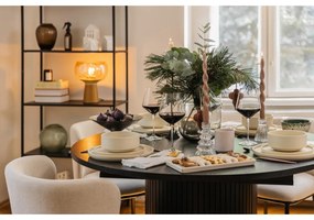 Кръгла сгъваема маса за хранене от дъб ø 115 cm Malaga - Bonami Selection