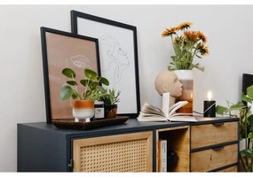 Черна настолна лампа с мраморна основа Athens - it's about RoMi