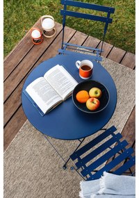 Синьо одеяло със съдържание на памук Лято , 140 x 180 cm Linen - Euromant