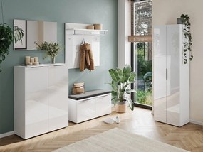 Бял гардероб 59x197 cm Genova – Germania