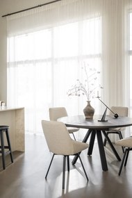 Бежови трапезни столове в комплект от 2 бр. Alison – Rowico