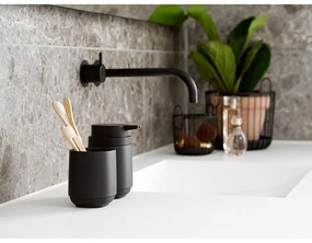 Черен бетонен дозатор за сапун Time - Zone