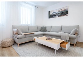 Сив килим за открито , 200 x 290 cm Coin - NORTHRUGS