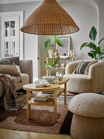 Бежово кресло от букле Bocca – Bloomingville