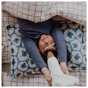 Бяла подложка за спане Goose - Malomi Kids