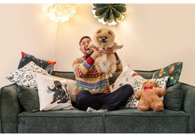 Тъмнозелен диван 208 cm Vanda - Mazzini Sofas