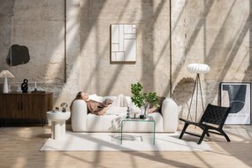 Стъклена ваза (височина 30 cm) Ruffle – Hübsch