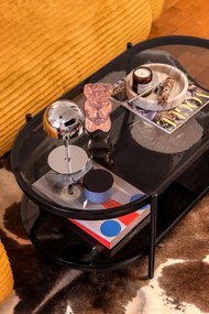 Разтегателен ъглов диван от рипсено кадифе в цвят горчица (ляв ъгъл) Lucien – Bobochic Paris