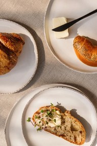 Глинен комплект за хранене 24 бр. Snow Heart – Bonami Essentials