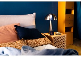 Бежово тапицирано двойно легло с решетка и място за съхранение 180x200 cm Jade - Bobochic Paris