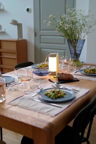 Ръчно изработена стъклена ваза Abyss - Hübsch