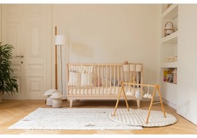 Бежова текстилна детска кошница за играчки ø 33x38 cm Mama Mushroom – Lorena Canals