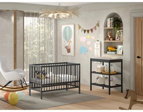 Антрацитна маса за повиване от масивен бук Dino – Vipack