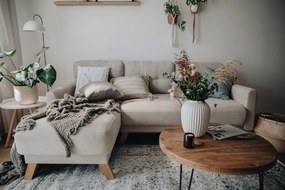 Бежов променлив диван ъглов диван Pop - Bonami Selection