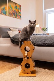 Бежово двойно легло 180x200 cm тапицирано с място за съхранение с включена подматрачна рамка Lotte – Meise Möbel