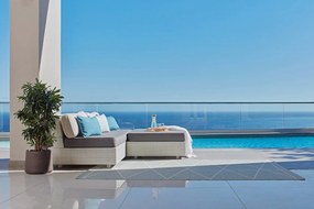 Възглавница за открито 38x58 cm Sunny Petrol – Pappelina