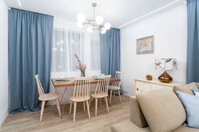 Висящо осветително тяло със стъклен абажур в бял и месингов цвят Damar – Opviq lights