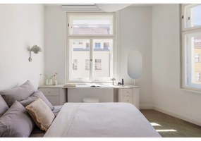 Тъмносива LED затъмняваща се настолна лампа (височина 20 cm) Mush – Hübsch