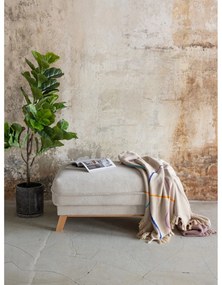 Бежова табуретка от рипсено кадифе Tori – Bonami Selection