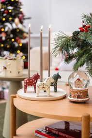 Свещници в комплект от 3 бр. от полирезин Siffer – Bloomingville