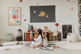 Светлозелен детски пуф Neptune – Lorena Canals