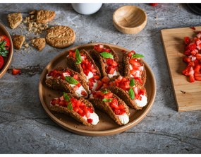 Керамичен тухленооранжев комплект от 12 части Malia - Bonami Selection