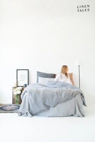 Светлосива ленена калъфка за възглавница , 70 x 90 cm - Linen Tales