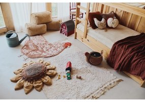 Бежово памучно детско килимче за игра 120x170 cm Farm Fields – Lorena Canals