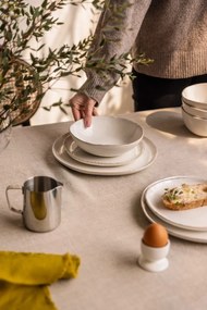 Глинен комплект за хранене 24 бр. Snow Heart – Bonami Essentials