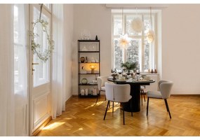 Кръгла сгъваема маса за хранене от дъб ø 115 cm Malaga - Bonami Selection