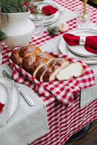 Глинен комплект за хранене 24 бр. Snow Heart – Bonami Essentials