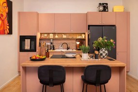 Кафява/кремава глинена чаша 410 ml Paula – Bloomingville