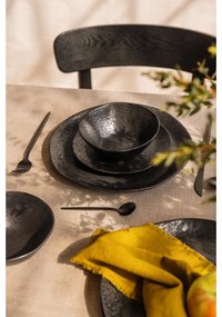 Черен прибори за хранене 16 бр. от неръждаема стомана Modern retro – Premier Housewares