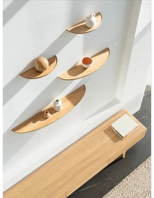 Рафтове от дъбова дървесина в естествен цвят Mu - Gazzda