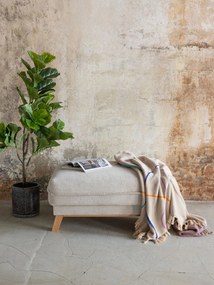 Бежова табуретка от рипсено кадифе Tori – Bonami Selection