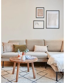 Светлобежова възглавница Кадифе, 45 x 45 cm - Tiseco Home Studio