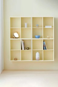 Светложълта висяща библиотека 70x70 cm Mistral – Hammel Furniture