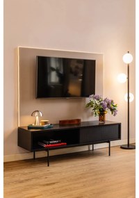 Тъмносива LED затъмняваща се настолна лампа (височина 20 cm) Mush – Hübsch