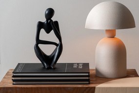 Кремава настолна лампа (височина 43 cm) Boaz - Leitmotiv