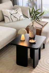 Черна масичка за кафе Arq - Teulat